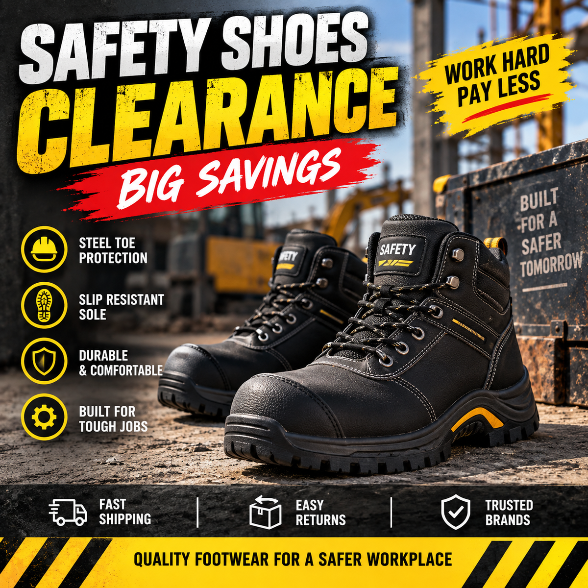 Safety Shoes Clearance