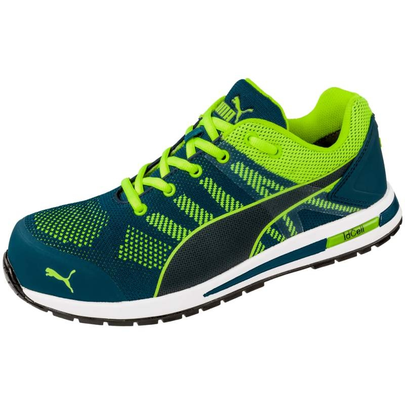 Puma ELEVATE KNIT GREEN LOW safety shoes S1P ESD HRO SRC 643170