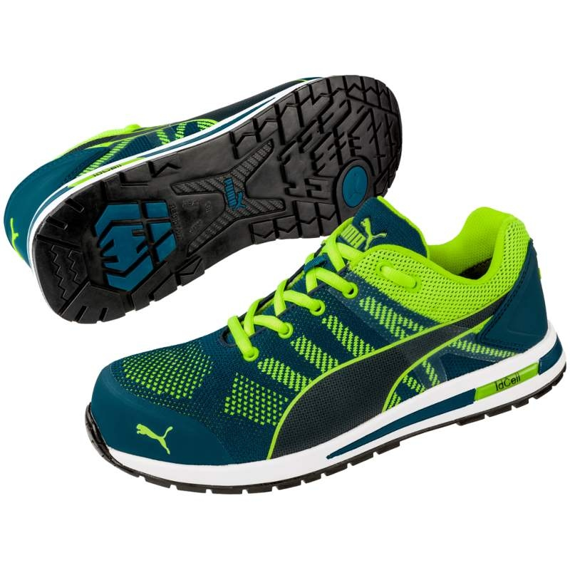 Puma ELEVATE KNIT GREEN LOW safety shoes S1P ESD HRO SRC 643170