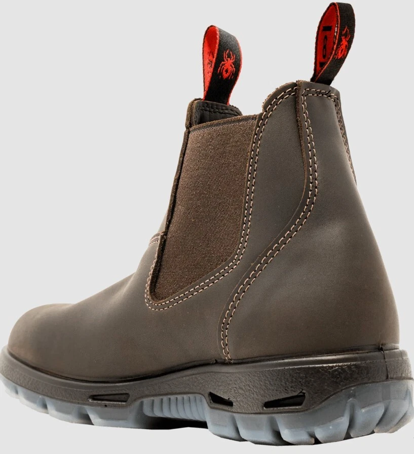 Redback UNPU Bobcat Soft Toe Work Boots –Brown UK Sizing
