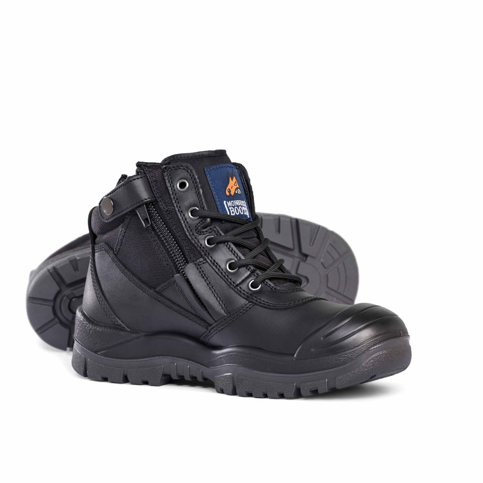 Mongrel 461 High Leg Zip sider Boot W/ Scuff Cap 3 Colour