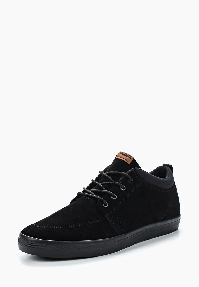 Globe Men's GS Chukka Casual Canvas Mid Boots Black Twill/Black