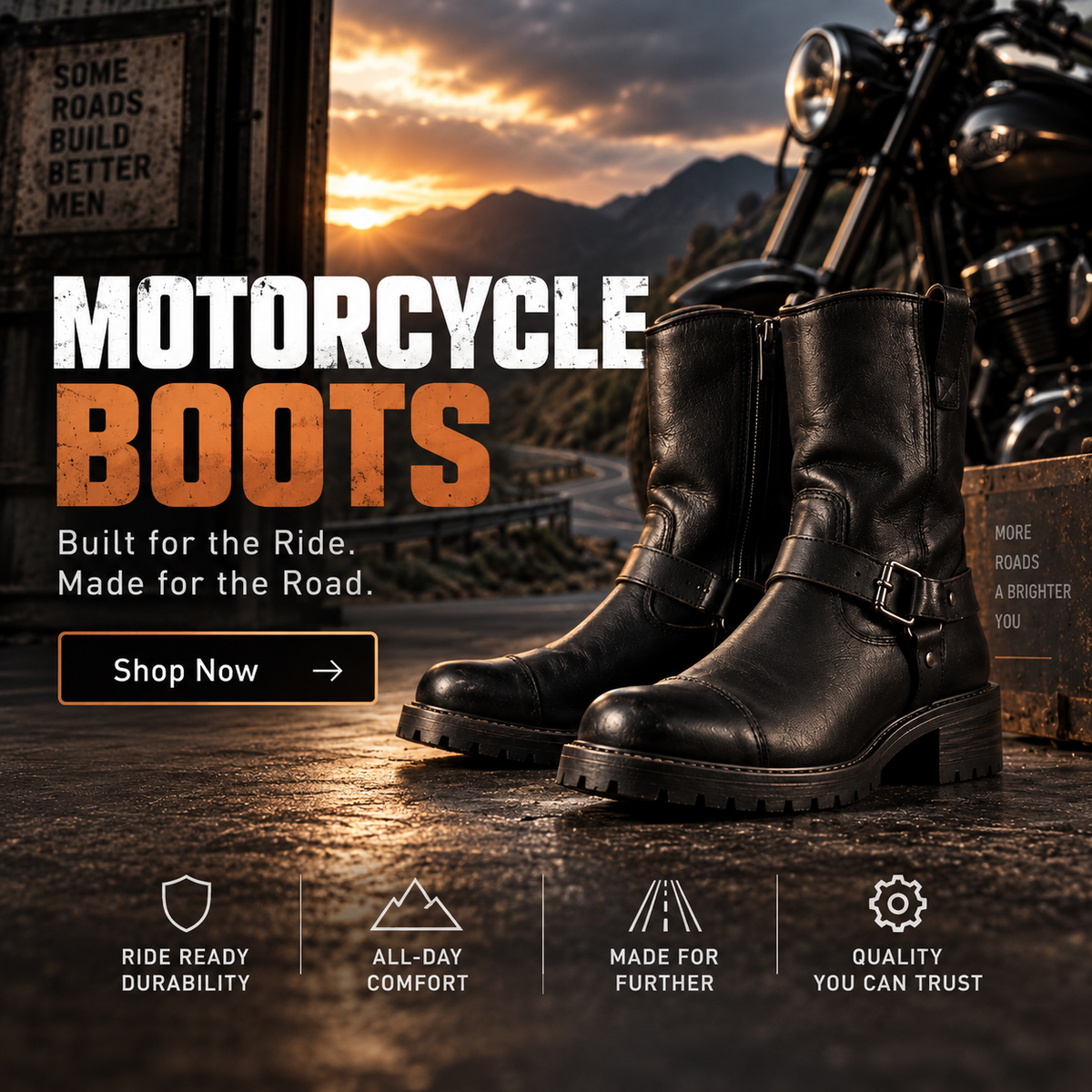 Motorcycle Boots