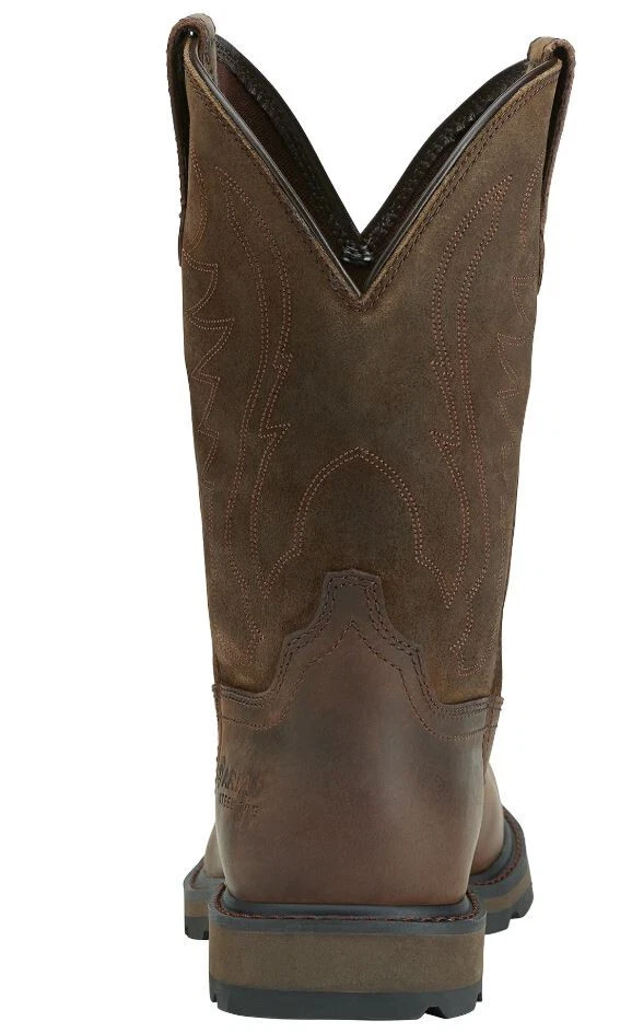 Ariat Mens Groundbreaker Soft Toe Western Boots 10014238 Brown