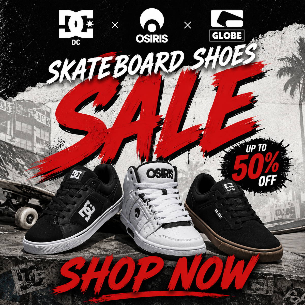 Skate Shoes Clearance
