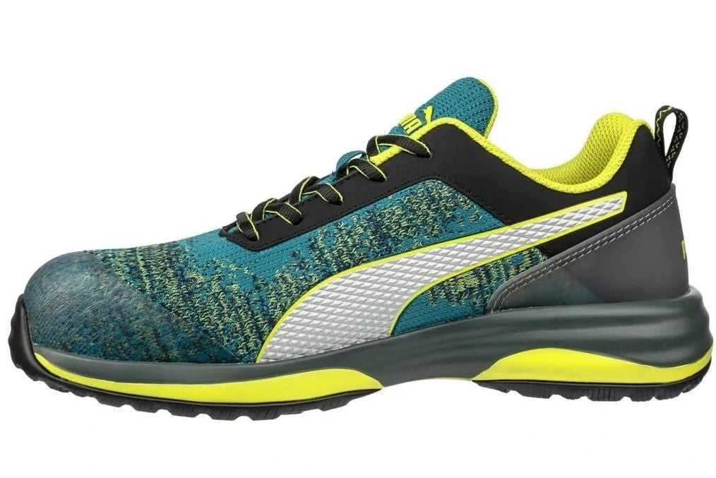 PUMA Unisex Charge Low Safety Toe ESD Work Safety Athletic Shoe Sneaker
