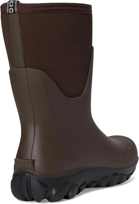 Bogs Men's Seamless Waterproof  Mid Winter Snow Work Boots Brown 73342-200 - Photo 3