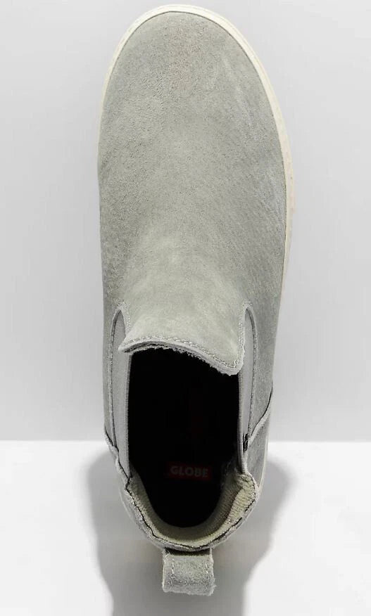 Globe Men's Dover II Suede Leather Elastic Side Casual Boots London Grey - Photo 3