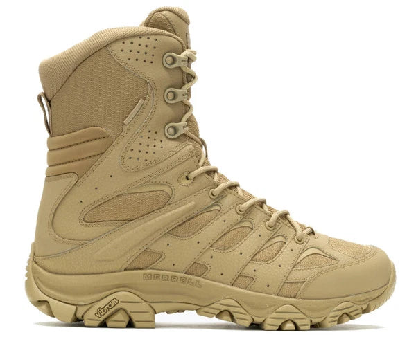Merrell Men's J004107 Coyote MOAB 3 8" Tactical Zip Waterproof Work Boot - Photo 2