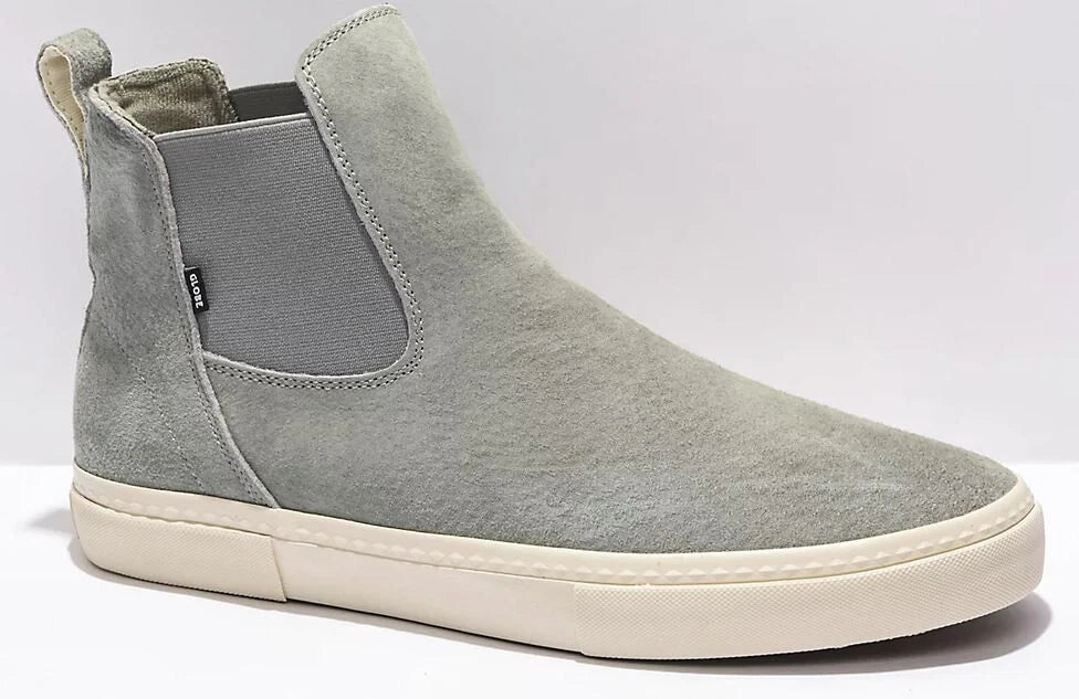 Globe Men's Dover II Suede Leather Elastic Side Casual Boots London Grey - Photo 1