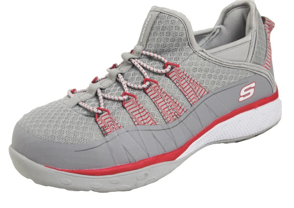Skechers Women's Safety Toe Steel Plate Slip Resistant Slip On Work Shoes 96596 - Photo 1