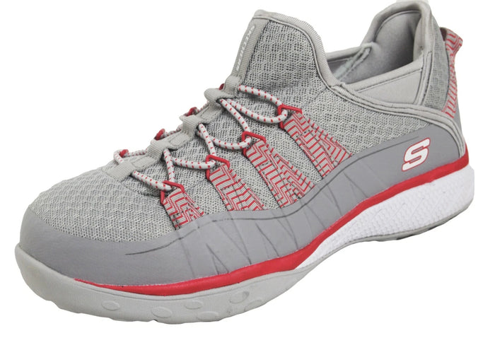 Skechers Women's Safety Toe Steel Plate Slip Resistant Slip On Work Shoes 96596 - Photo 1