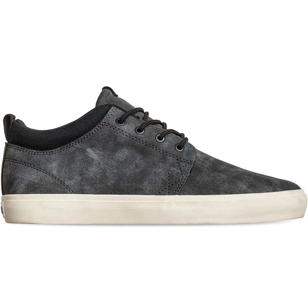 Globe GS Chukka Skateboard Shoes Low Top Lace Up Round Toe Washed Black - Photo 2