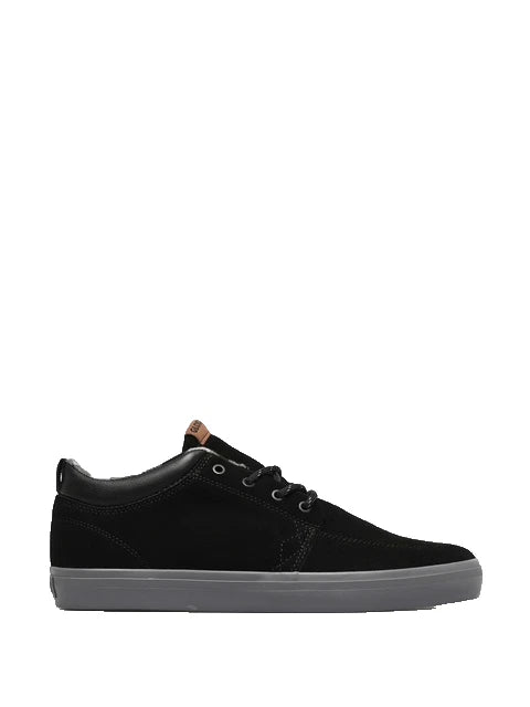 Globe GS Chukka Shoes Suede Low Top Lace Up Round Toe Black Charcoal Plaid - Photo 2