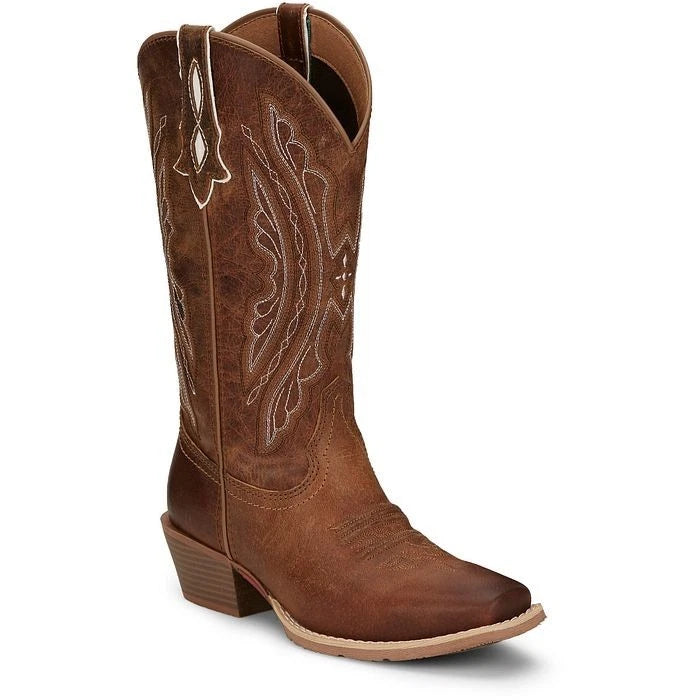 Justin  Women?? Rein 12 Inch Western Leather Boots Squrare Toe L2962 - Photo 3