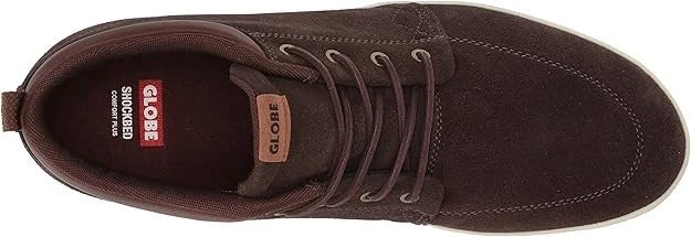 Globe Men's GS Chukka Skate Shoes Low Top Lace Up Round Toe Chocolate Crepe - Photo 5