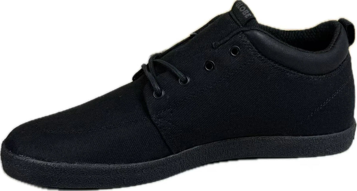 Globe Men's GS Chukka Casual Canvas Mid Boots Black Twill/Black - Photo 3