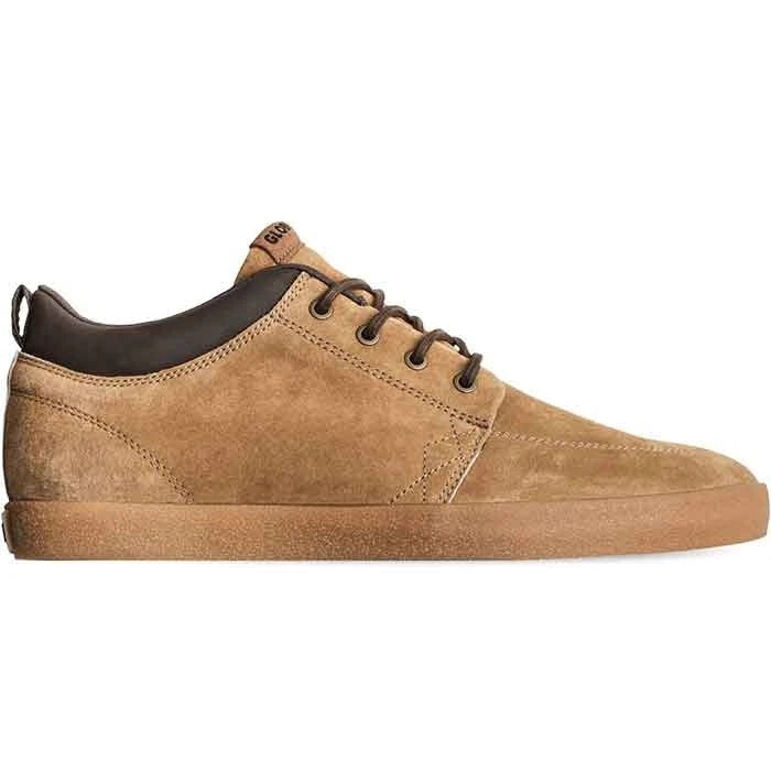 Globe Men's GS Chukka Skate Shoes Low Top Lace Up Round Toe Dark Tan Crepe - Photo 1