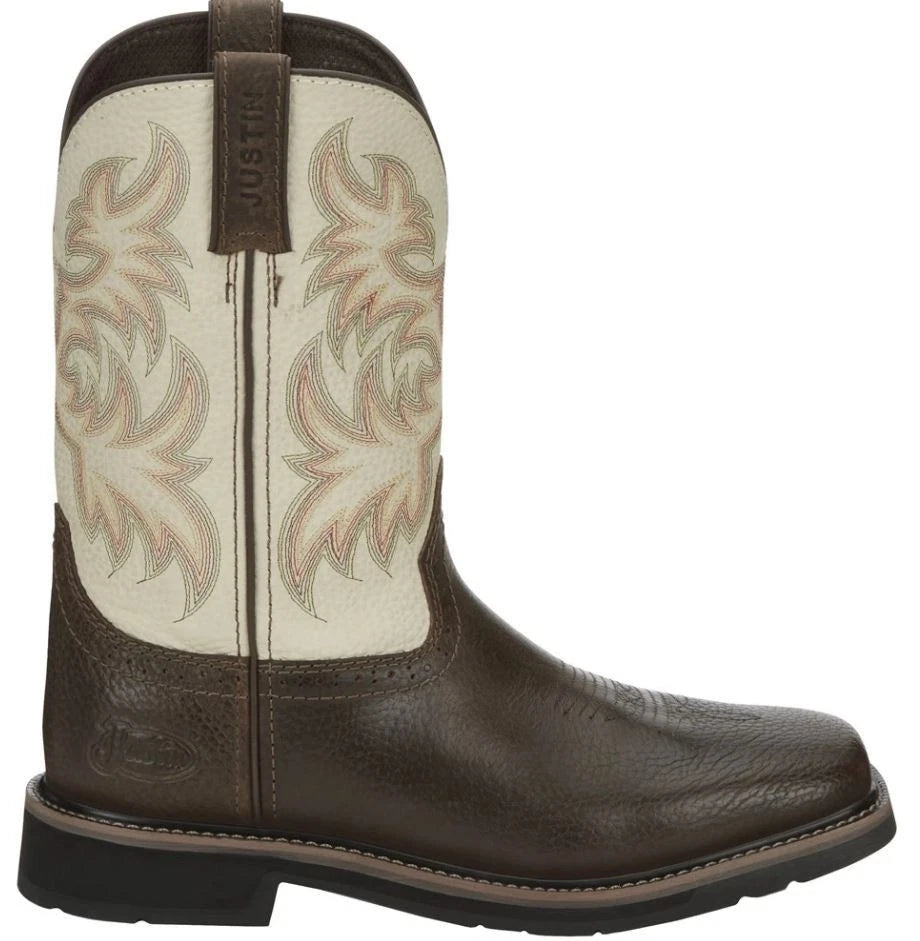 Justin Men's Driller 11" Soft Toe Work Western Boots SE4683 RRP$259 - Photo 1