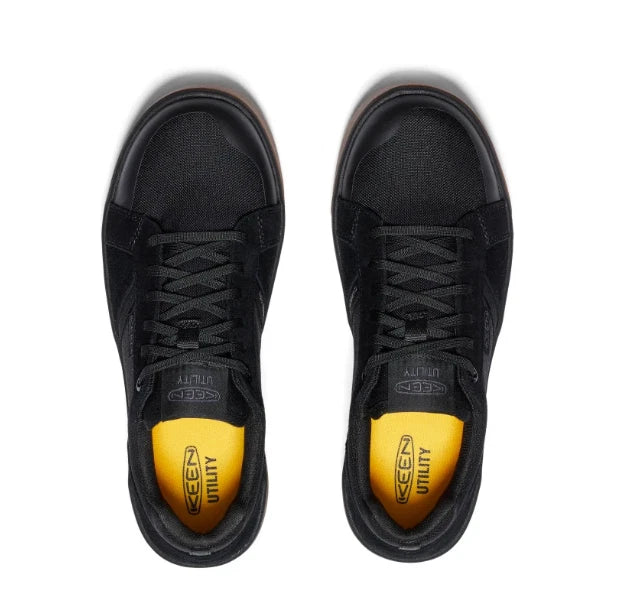 Keen Utility Kenton Safety Toe Work Shoe 1028749 (Carbon-Fiber Toe) Black Gum - Photo 3