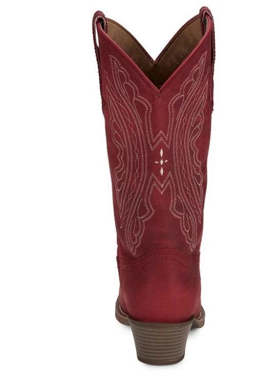 Justin  Women??  Renic Classic Red 12" Western Boots GY2870 - Photo 5