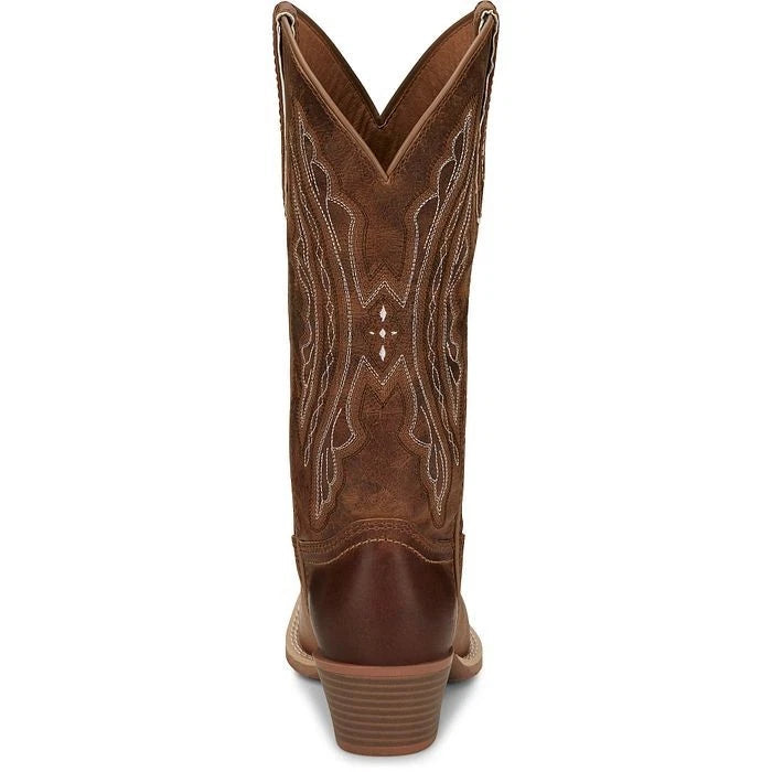 Justin  Women?? Rein 12 Inch Western Leather Boots Squrare Toe L2962 - Photo 6