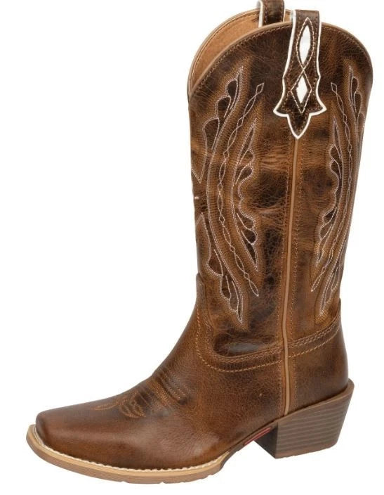 Justin  Women?? Rein 12 Inch Western Leather Boots Squrare Toe L2962 - Photo 1
