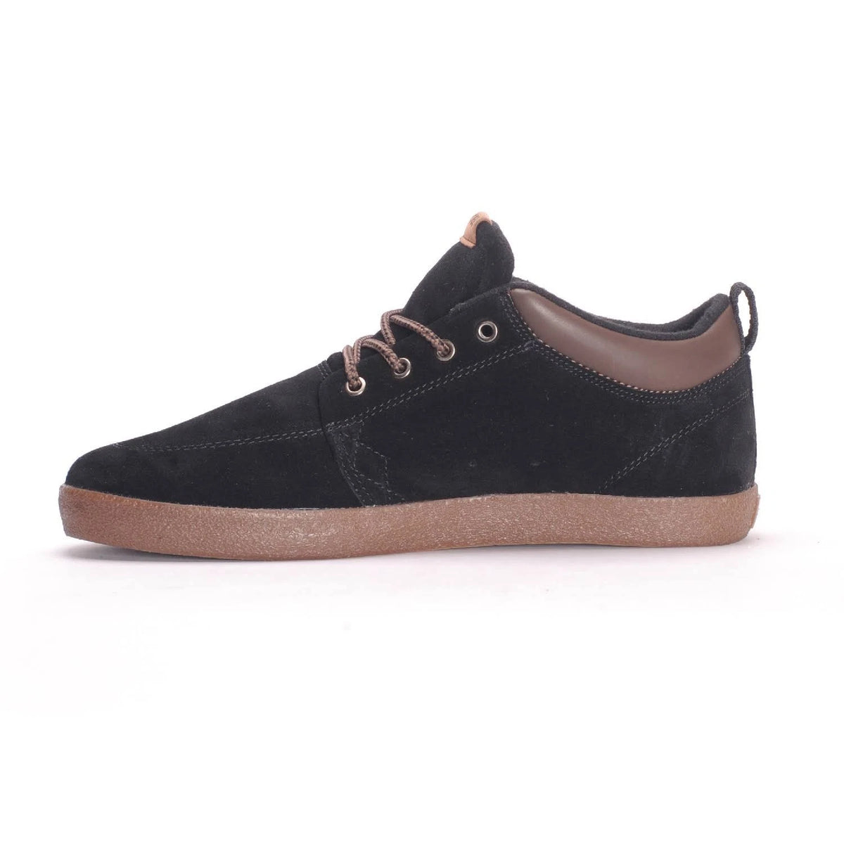 Globe GS Chukka Men's Skate Shoes Low Top Lace Up  (Black Suede/Tobacco) - Photo 3