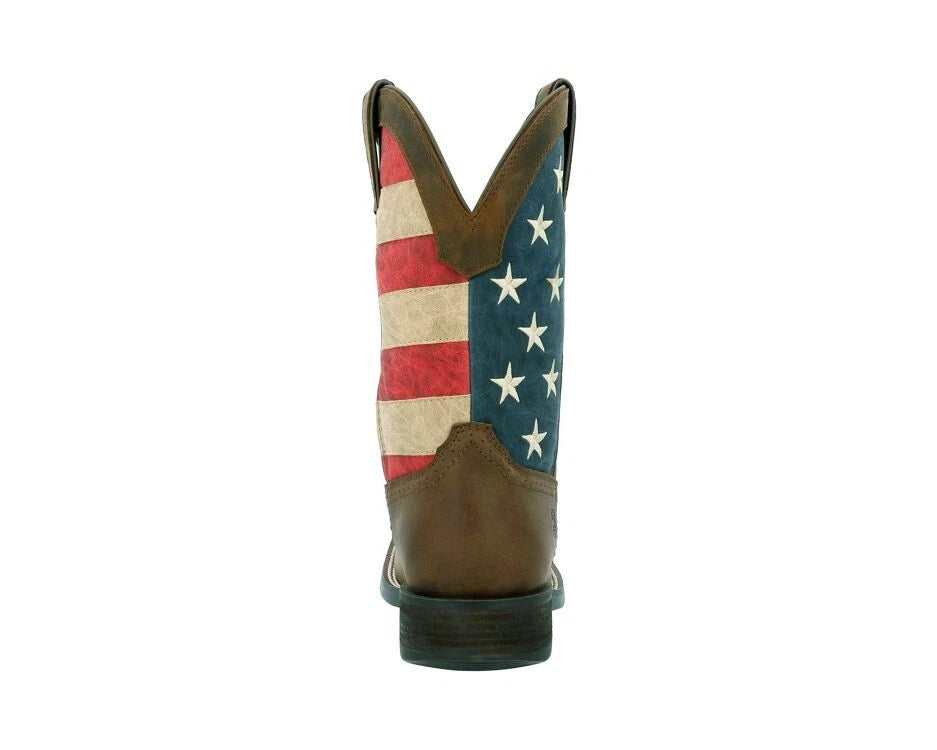 Durango Men's Saddlebrook Brown Union Flag Western Boot DDB0446 RRP$295 - Photo 3