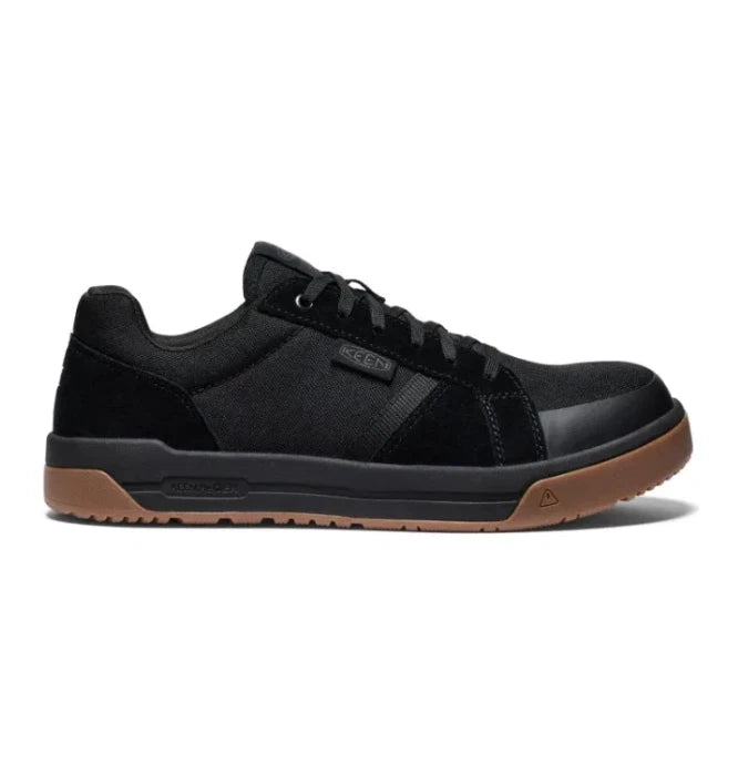 Keen Utility Kenton Safety Toe Work Shoe 1028749 (Carbon-Fiber Toe) Black Gum - Photo 1