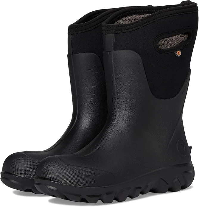 Bogs Women's Classic Seamless Mid Waterproof Insulated Work Boots 73371 Black - Photo 3