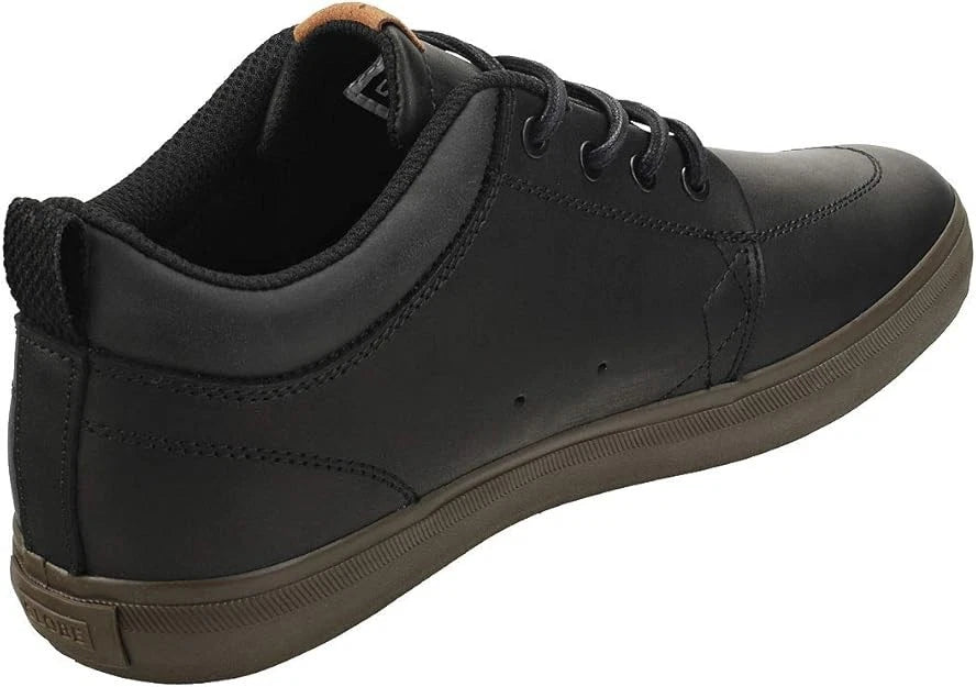 Globe Unisex GS Chukka Skateboard Shoes Logo Low Top Lace Up Black Leather Choc - Photo 2