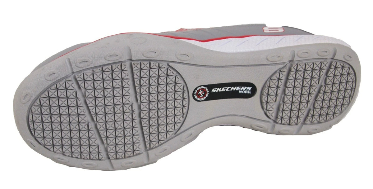 Skechers Women's Safety Toe Steel Plate Slip Resistant Slip On Work Shoes 96596 - Photo 5