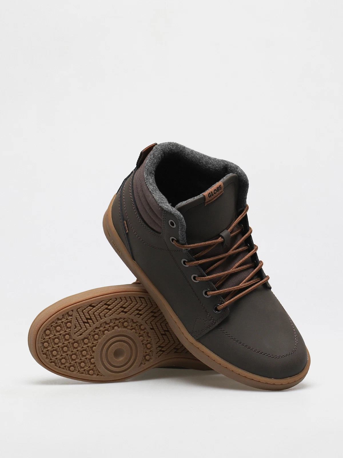 Globe Men's GS Boot Sneakers - Brown/Gum/Action - Photo 2