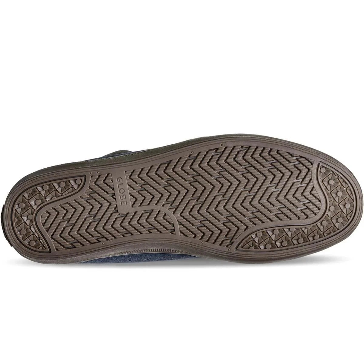 Globe GS Chukka Shoes  Low Top Comfort Lace Up Round Toe Dark Navy Gum Suede - Photo 3