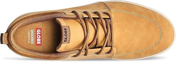 Globe Men's GS Chukka Skate Shoes Low Top Lace Up Round Toe Light Brown Crepe - Photo 2