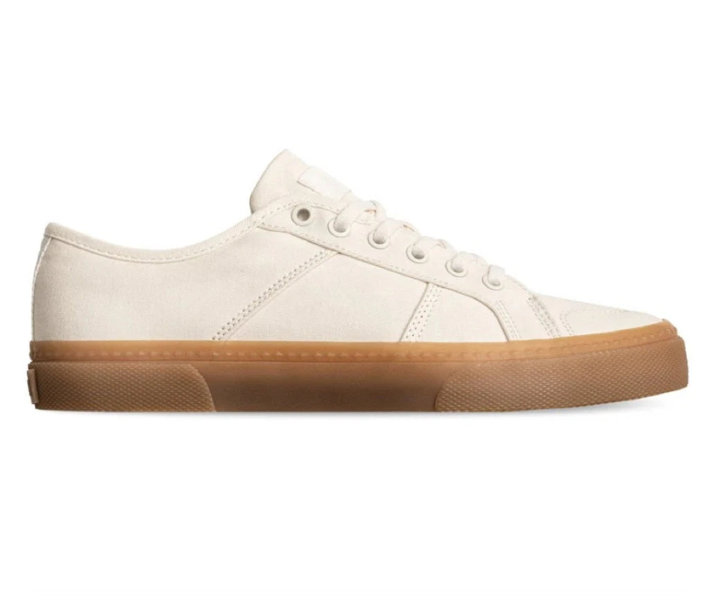 Globe Surplus Skate Shoes Mens Low Top Lace Up Round Toe Organic White - Photo 1