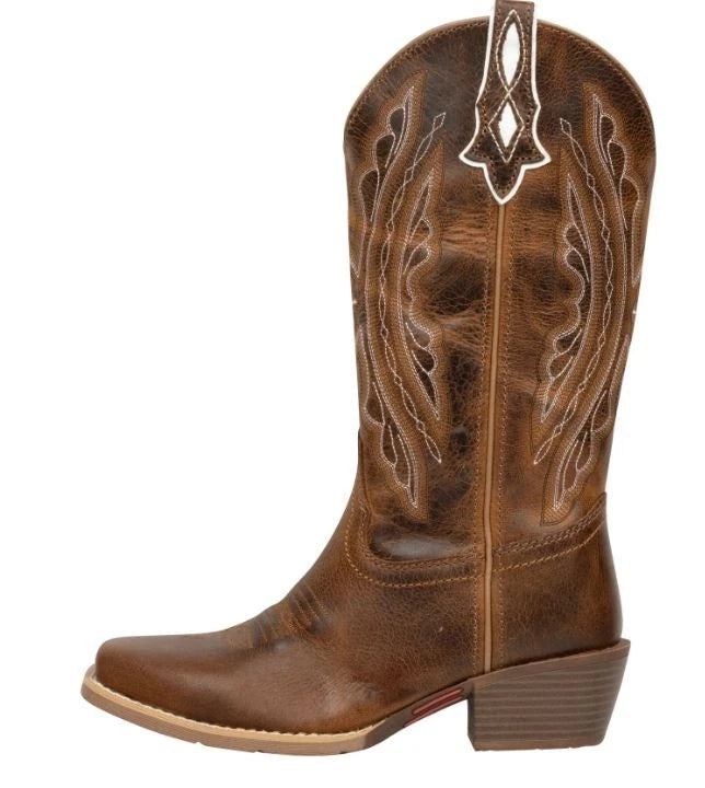 Justin  Women?? Rein 12 Inch Western Leather Boots Squrare Toe L2962 - Photo 2