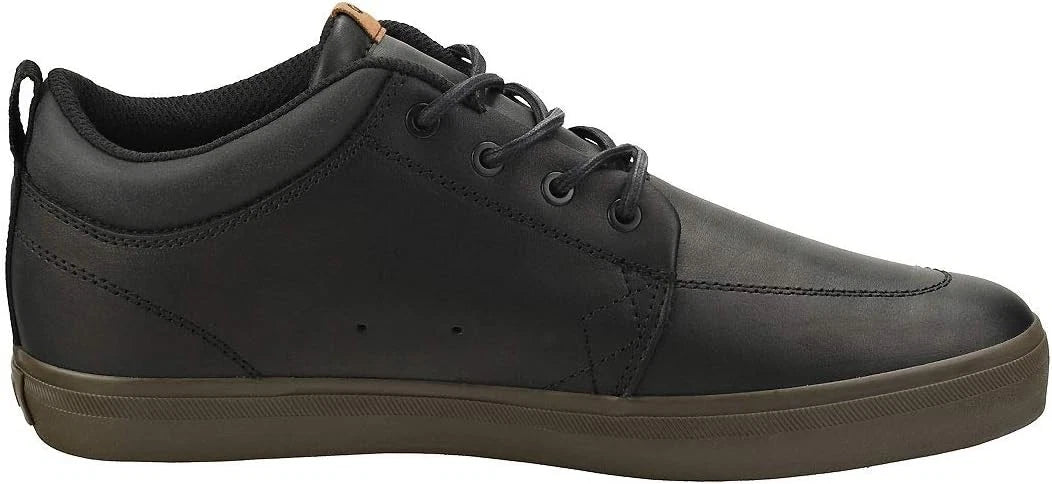 Globe Unisex GS Chukka Skateboard Shoes Logo Low Top Lace Up Black Leather Choc - Photo 6