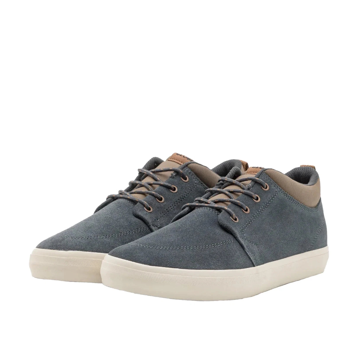 Globe Men's GS Chukka Skate Shoes Suede Lace Up Round Toe Lead / Antique - Photo 2