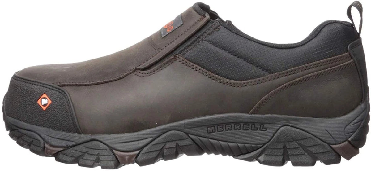 MERRELL Men's Moab Rover Moc Comp Toe Espresso Work Shoe  J45327--- US Size 12W - Photo 3