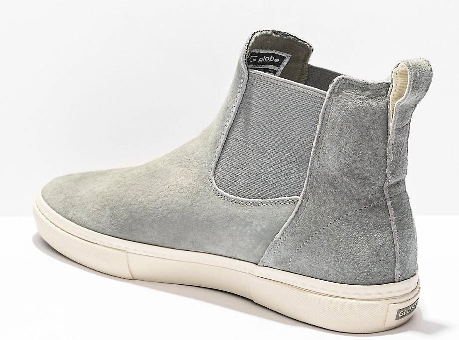 Globe Men's Dover II Suede Leather Elastic Side Casual Boots London Grey - Photo 4