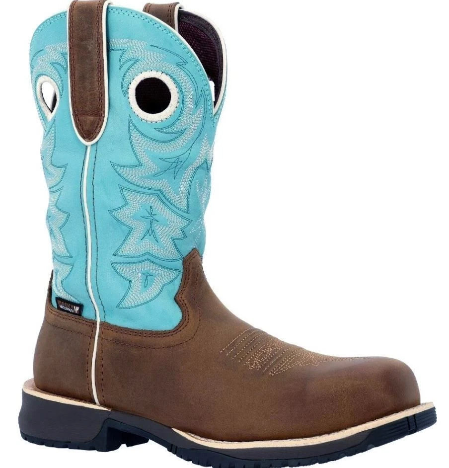 Rocky Women's Rosemary 11" Composite Toe Waterproof Safety Boot  RKW0412 RRP$320 - Photo 1