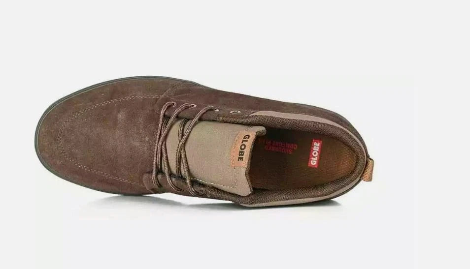 Globe Men's GS Chukka Skate Shoes Low Top Lace Up Round Toe Dark Oak/ Dark Gum - Photo 5