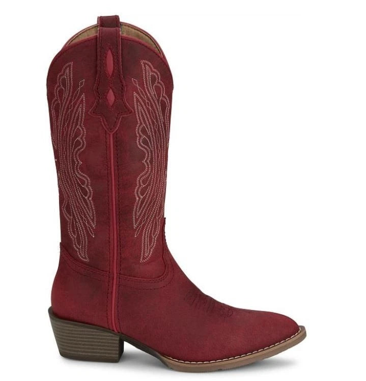 Justin  Women??  Renic Classic Red 12" Western Boots GY2870 - Photo 3