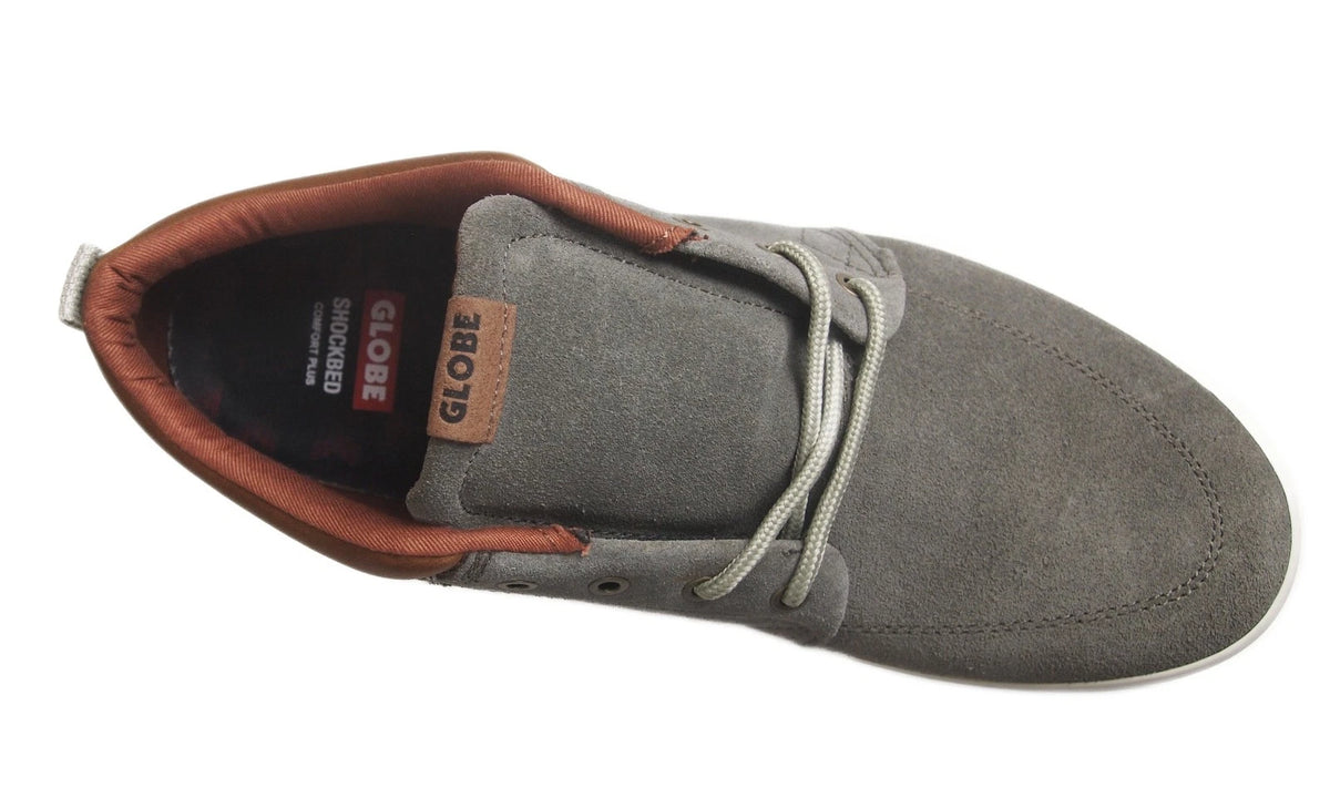 Globe Men's GS Chukka Skate Shoes Low Top Lace Up Round Toe Walnut/Off White - Photo 4