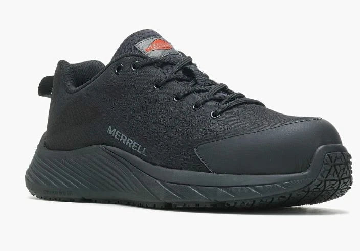 Merrell Women's Flight Carbon Fiber Toe  Safety Work Shoes Black - Photo 1