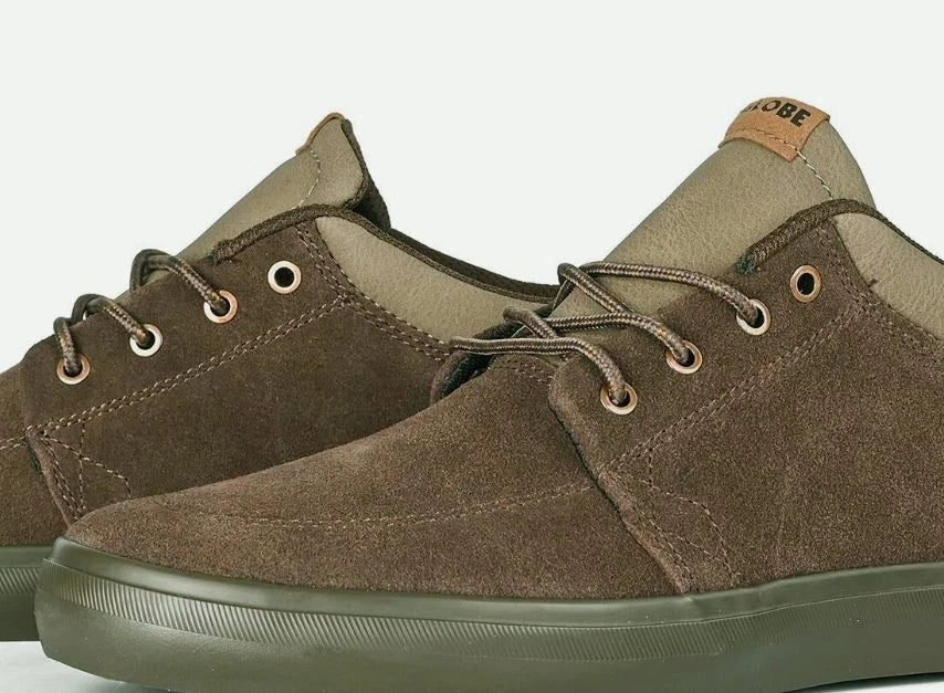 Globe Men's GS Chukka Skate Shoes Low Top Lace Up Round Toe Dark Oak/ Dark Gum - Photo 2