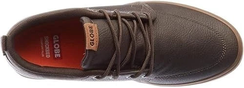 Globe Men's GS Chukka Skate Shoes Mens Logo Lace Up Round Toe Choco Mock - Photo 5
