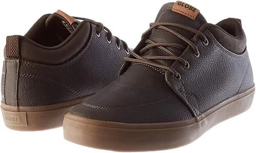 Globe Men's GS Chukka Skate Shoes Mens Logo Lace Up Round Toe Choco Mock - Photo 7